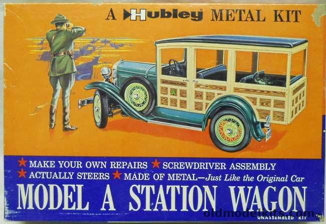 Hubley 1/20 Ford Model A Woody Station Wagon, 4858-400 plastic model kit